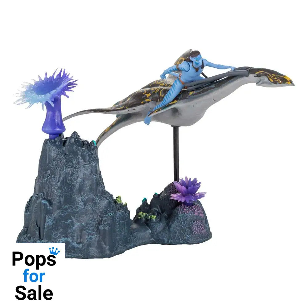 Avatar: The Way of Water Deluxe Medium Action Figures Neteyam & Ilu