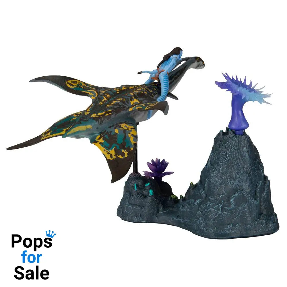 Avatar: The Way of Water Deluxe Medium Action Figures Neteyam & Ilu