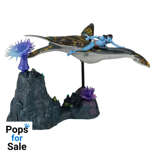 Avatar: The Way of Water Deluxe Medium Action Figures Neteyam & Ilu