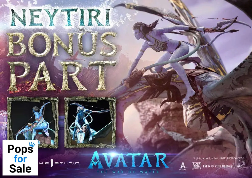 Avatar: The Way of Water Statue Neytiri Bonus Version 77 cm