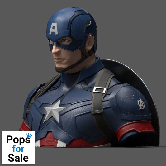 Avengers Endgame Coin Bank Captain America 20 cm