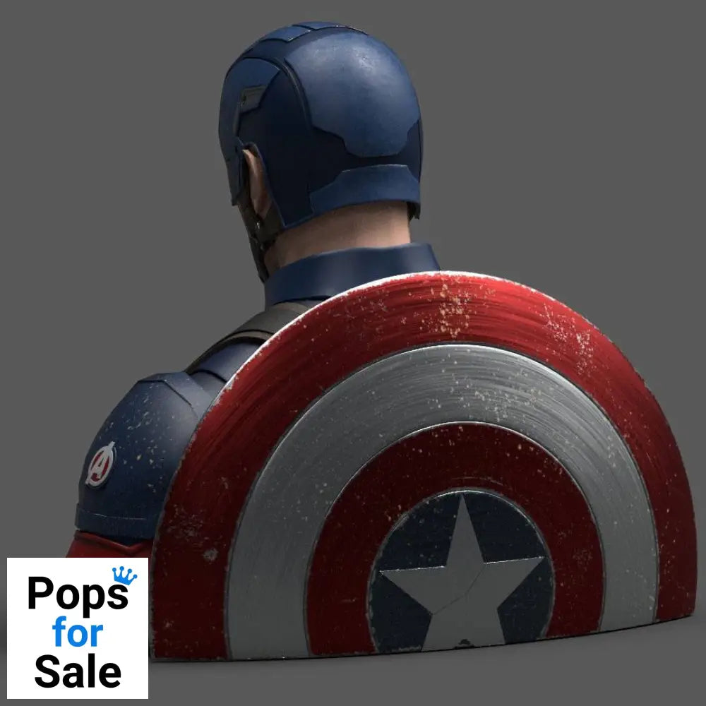 Avengers Endgame Coin Bank Captain America 20 cm