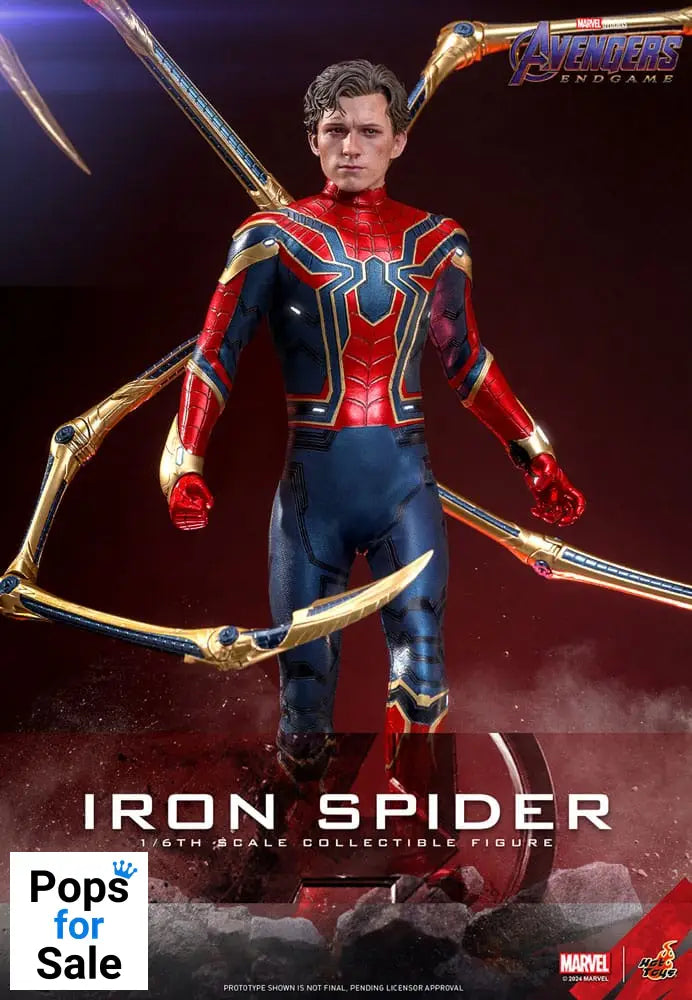 Avengers: Endgame Movie Masterpiece Action Figure 1/6 Iron Spider 28 cm