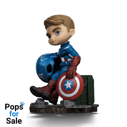 Avengers Infinity Saga Mini Co. PVC Figure Captain America 14 cm Mini-figures
