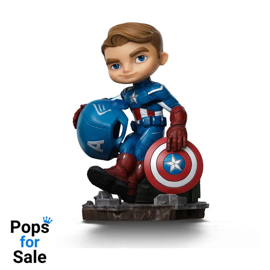 Avengers Infinity Saga Mini Co. PVC Figure Captain America 14 cm Mini-figures