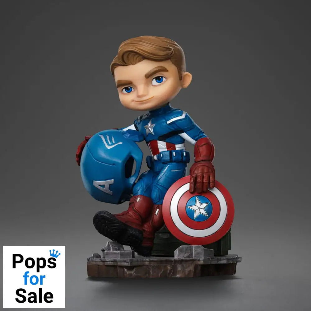 Avengers Infinity Saga Mini Co. PVC Figure Captain America 14 cm Mini-figures
