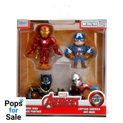 Avengers Nano Metalfigs Diecast Mini Figures 4-Pack 6 cm