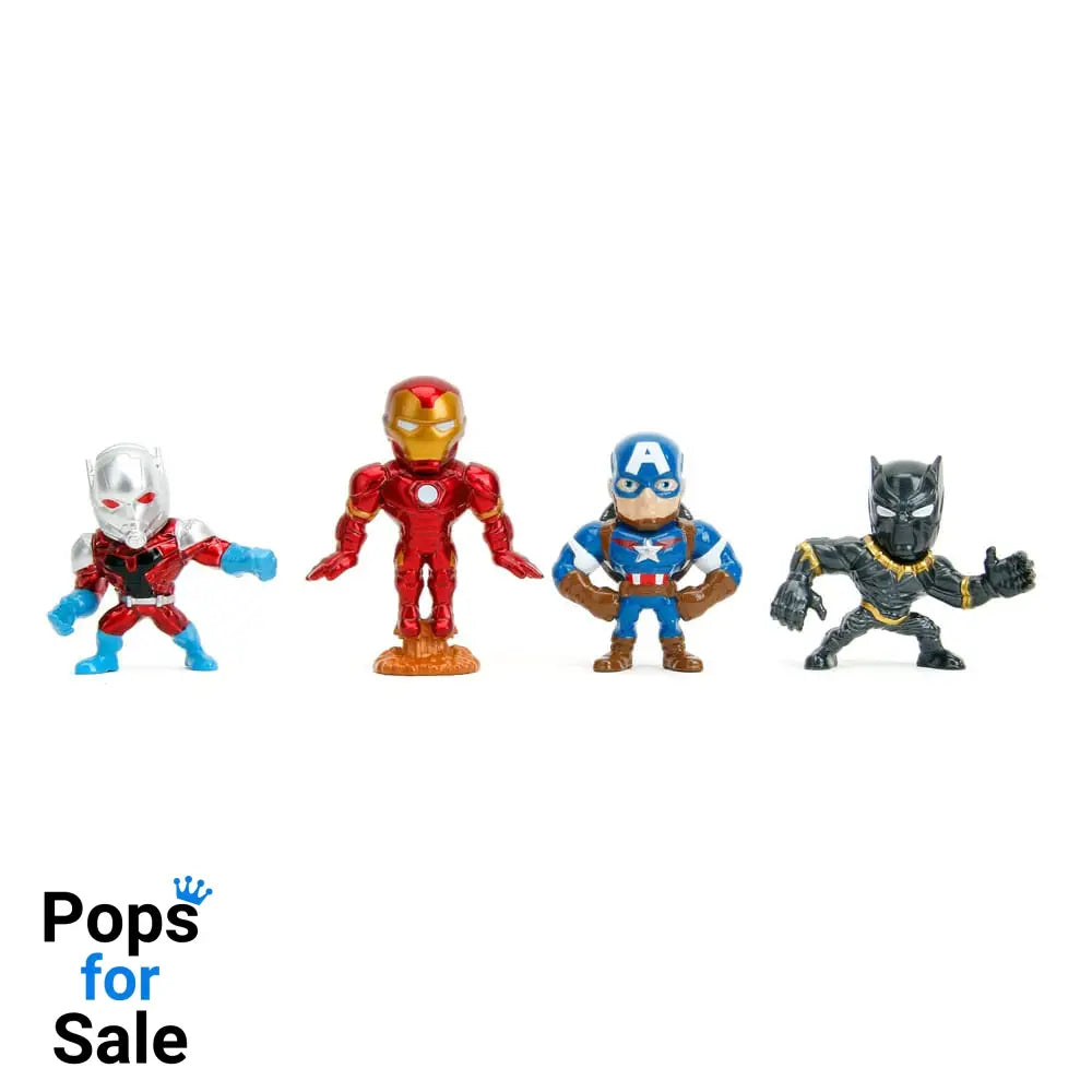 Avengers Nano Metalfigs Diecast Mini Figures 4-Pack 6 cm