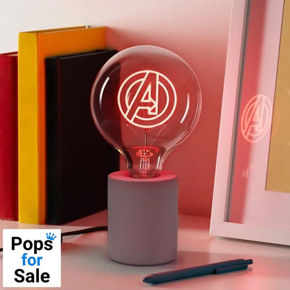 Avengers Neon LED Bulb Logo