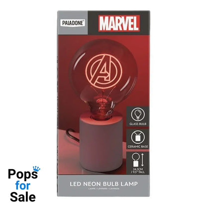Avengers Neon LED Bulb Logo