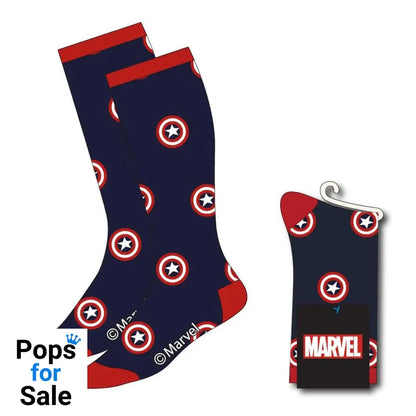 Avengers Socks Captain America Shield 38-45 Footwear