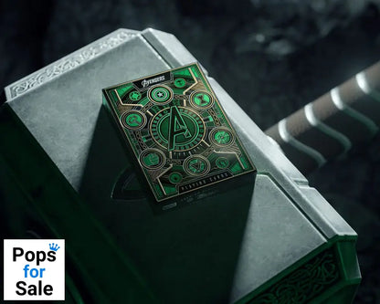 Avengers - The Infinity Saga Playing Cards Green Version