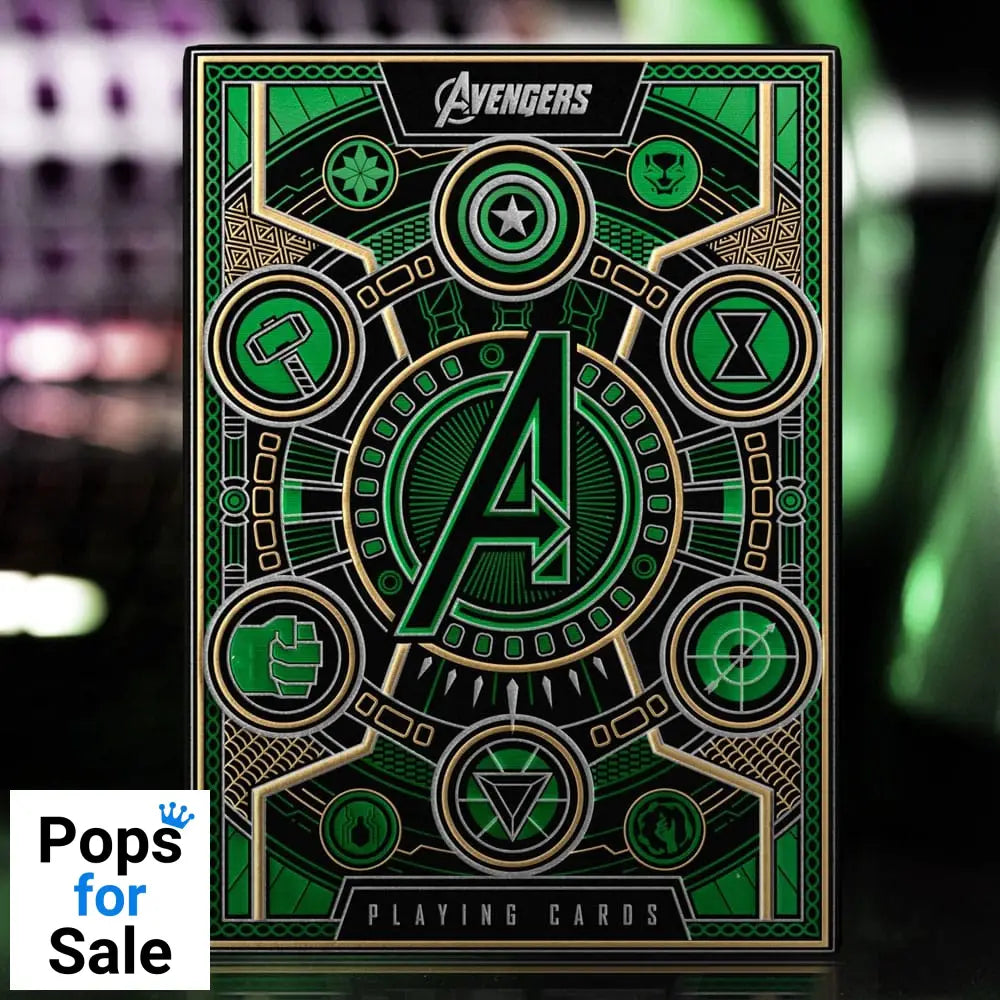 Avengers - The Infinity Saga Playing Cards Green Version Playing cards