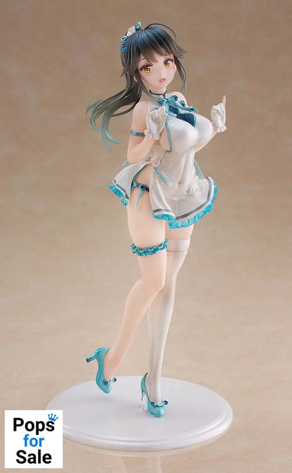 Avian Romance Pink Label 5 PVC Statue 1/6 Ponytail Girl: Qipao 29 cm