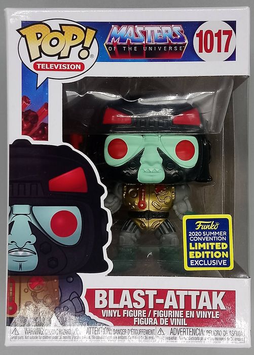 1017 BlastAttak  Masters of The Universe  2020 Con Funko POP - Box Damaged