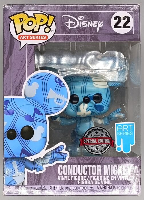 22 Conductor Mickey - Disney - Art Series - Funko POP - Box Damaged