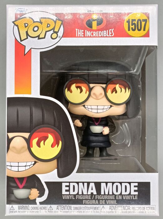 1507 Edna Mode - Disney Incredibles 20th Anniversary Funko POP - Brand New
