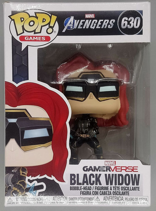 630 Black Widow - Marvel: Avengers Game - Damaged Box Funko POP
