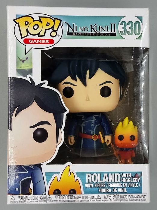 #330 Roland (with Higgledy) - Ni No Kuni II Funko POP
