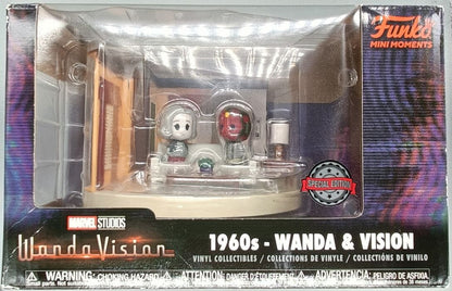 1960s Wanda & Vision Wandavision Marvel - Mini Moment Box Damaged Funko POP