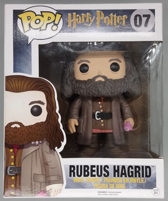 #07 Rubeus Hagrid - 6 Inch - Harry Potter - Box Damaged Funko POP