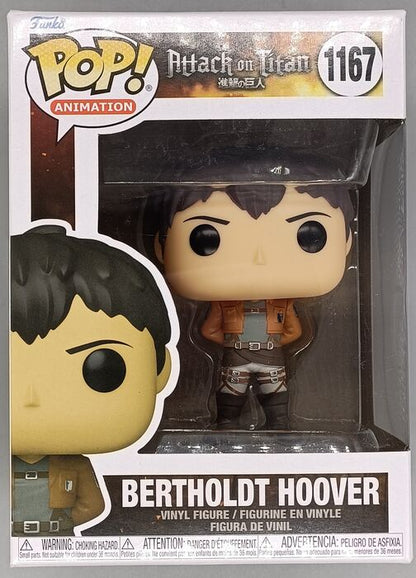 1167 Bertholdt Hoover - Attack on Titan - Funko POP - Brand New