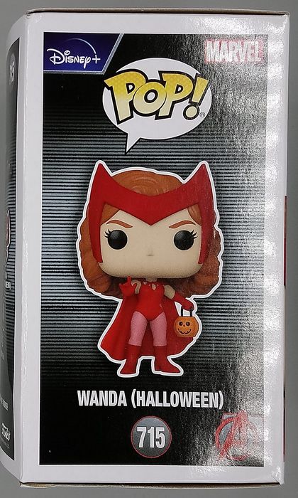 715 Halloween Wanda - Marvel Wandavision - Damaged Box Funko POP