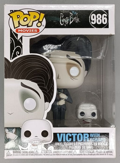 986 Victor (with Scraps) - Corpse Bride - Box Damaged Funko POP