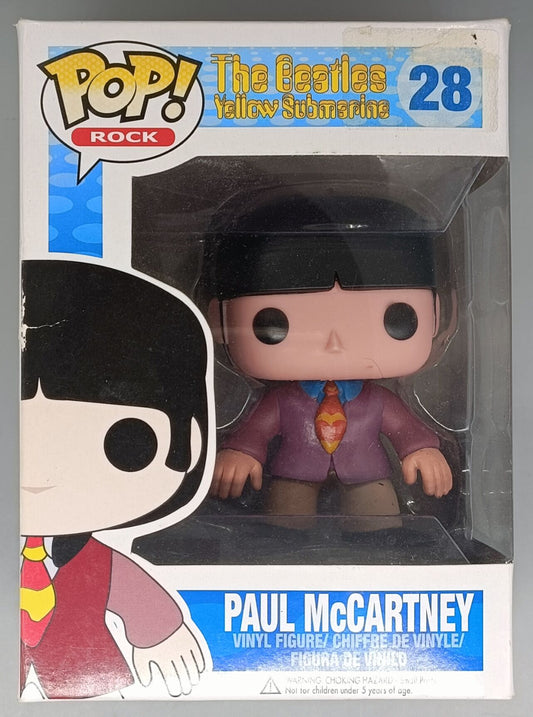 28 Paul McCartney - The Beatles - Rocks - Funko POP - Box Damaged