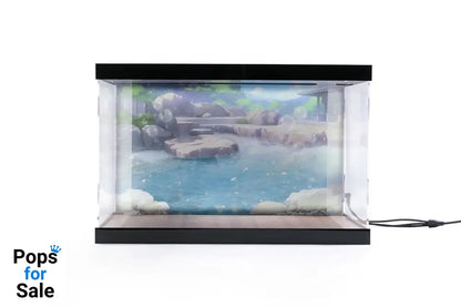 Azur Lane Acrylic Display Case with Lighting for figure Kashino Hot Springs Relaxation Boxes & Pouches