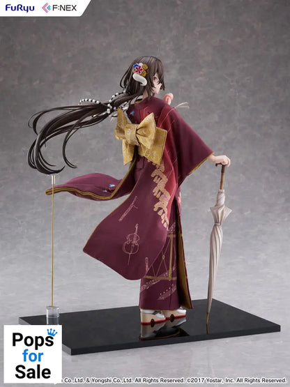 Azur Lane F:Nex PVC Statue 1/4 Mikasa blue flower komachi Ver. Japanese Doll 43 cm