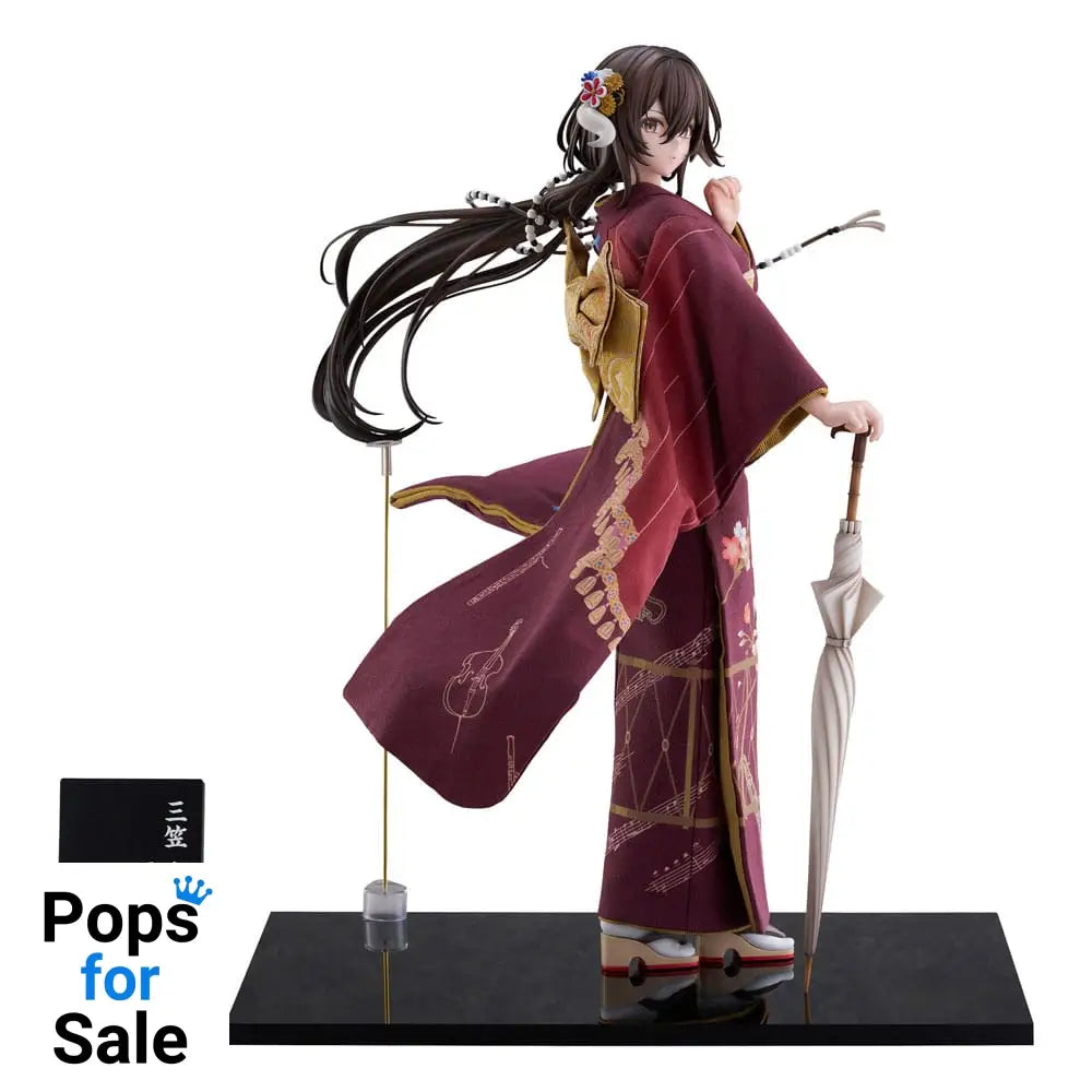 Azur Lane F:Nex PVC Statue 1/4 Mikasa blue flower komachi Ver. Japanese Doll 43 cm