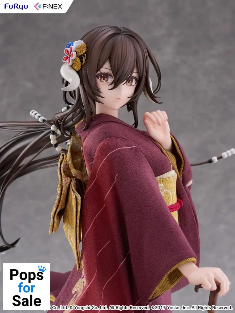 Azur Lane F:Nex PVC Statue 1/4 Mikasa blue flower komachi Ver. Japanese Doll 43 cm