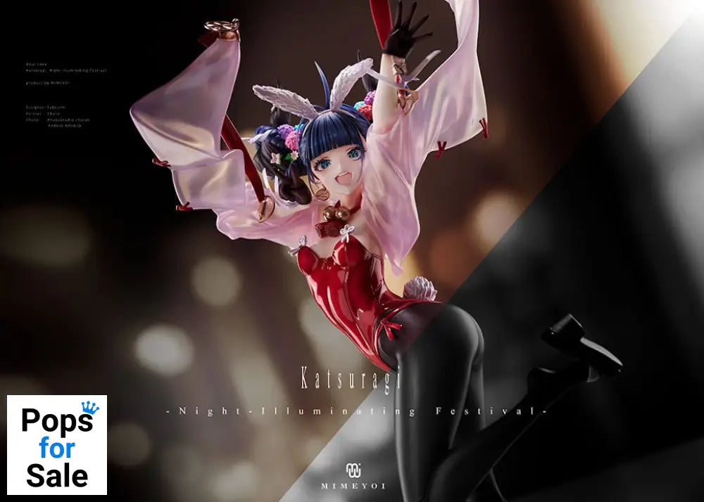 Azur Lane PVC Statue 1/4 Katsuragi Night Illuminating Festival 47 cm Statues