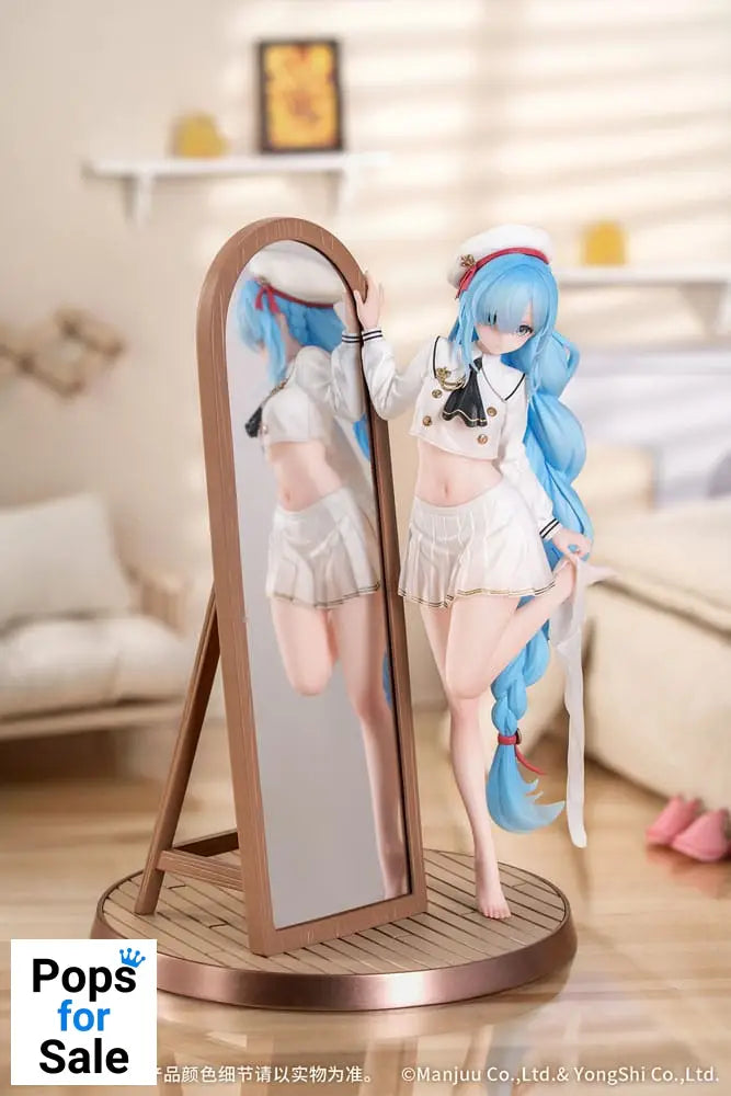 Azur Lane PVC Statue 1/8 Janus Fear of Changing Clothes 20 cm