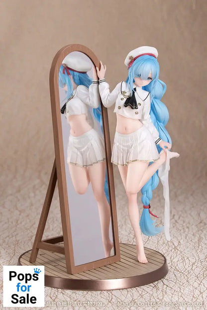 Azur Lane PVC Statue 1/8 Janus Fear of Changing Clothes 20 cm