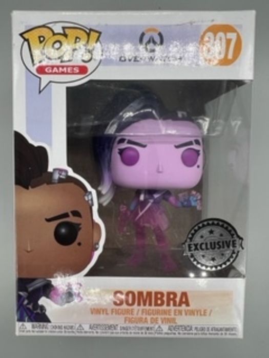 #307 Sombra (Translucent) - Overwatch - Box Damaged Funko POP