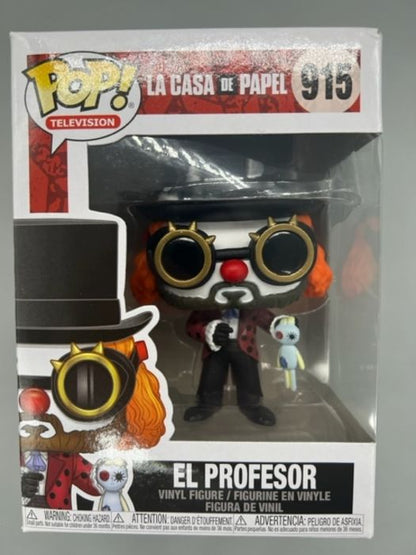 #915 El Profesor - La Casa de Papel Money Heist - Box Damaged Funko POP