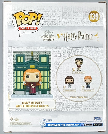 139 Ginny Weasley (Flourish & Blotts) Deluxe Harry Potter Funko POP