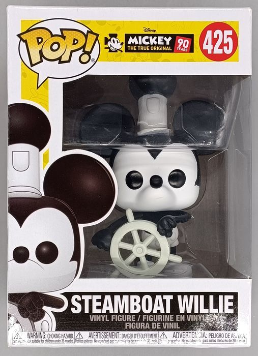 425 Steamboat Willie Disney Mickey's 90th anniversary Funko POP - Box Damaged