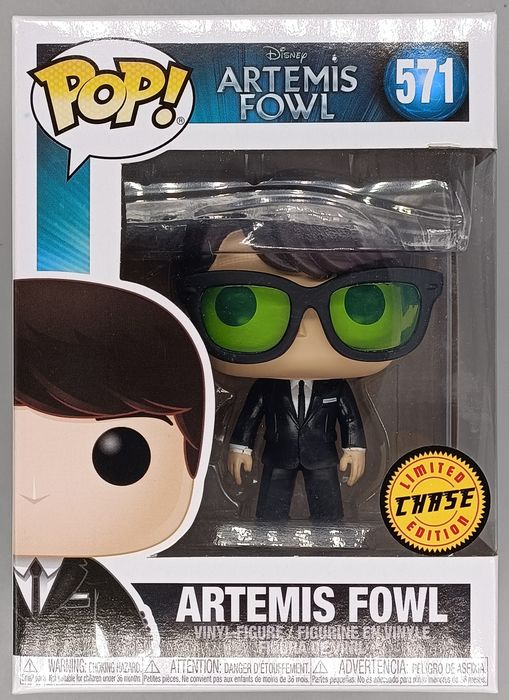 571 Artemis Fowl (w/ Glasses) - Chase Disney Artemis Funko POP - Box Damaged