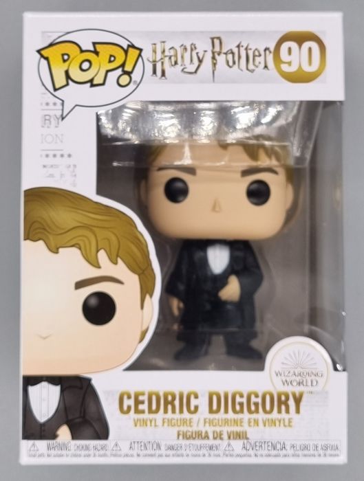 90 Cedric Diggory (Yule) - Harry Potter - Box Damaged Funko POP