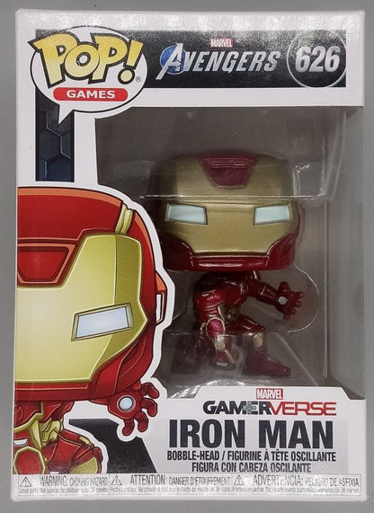 #626 Iron Man - Marvel Avengers Game - Box Damaged Funko POP