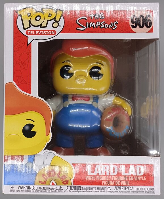 #906 Lard Lad - 6 Inch - The Simpsons Funko POP