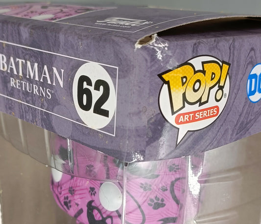 62 Catwoman - DC Batman Art Series - Funko POP - Box Damaged