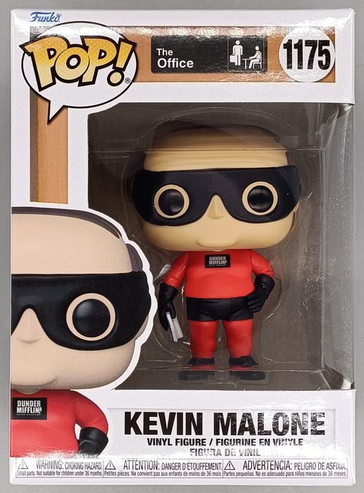 #1175 Kevin Malone (Superhero) - The Office Funko POP