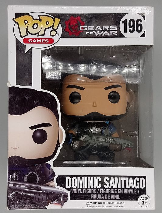 #196 Dominic Santiago - Gears of War - Box Damaged Funko POP