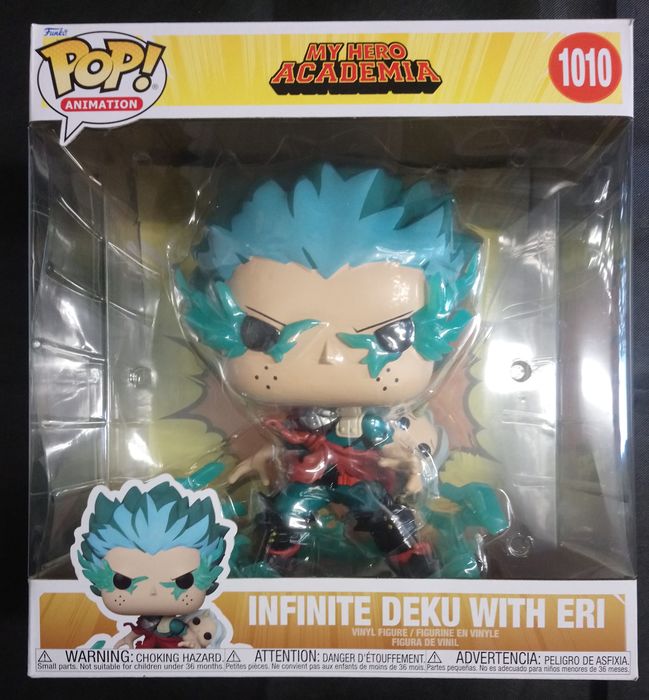 1010 Infinite Deku with Eri - 10 Inch - My Hero Academia Funko POP - Box Damaged