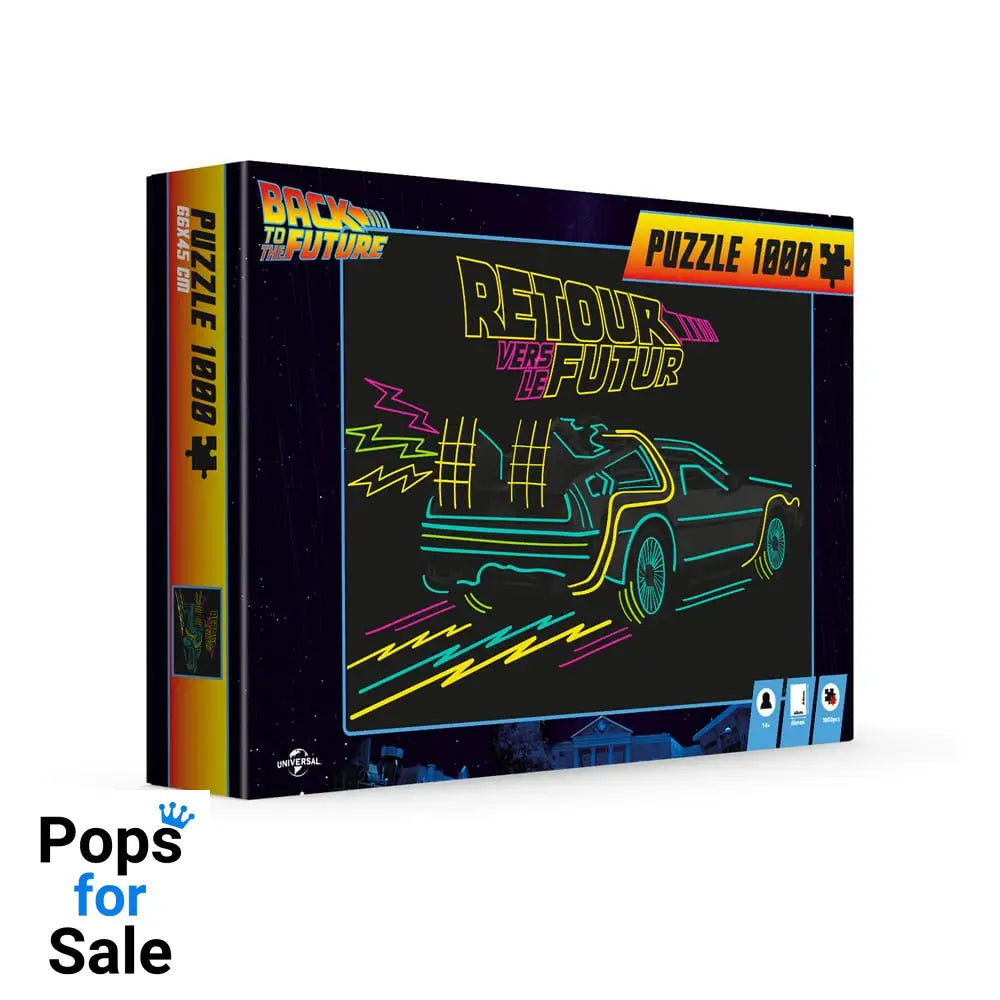 Back to the Future 1000-piece puzzle Retour Vers Le Futur *french* Puzzles