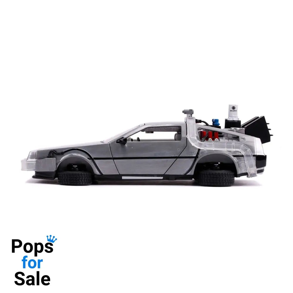 Back to the Future 2 Diecast Model 1/24 Time Machine Model 2